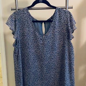 Papermoon Flutter Sleeve Top